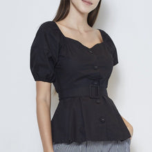 Load image into Gallery viewer, Cotton Top With Belt