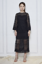 Load image into Gallery viewer, Ozella Guipure Dress
