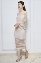 Load image into Gallery viewer, Ozella Guipure Dress
