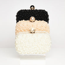 Load image into Gallery viewer, Pearl Beaded Clutch