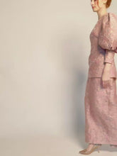 Load and play video in Gallery viewer, Aeni Brocade Puff Sleeve Kurung