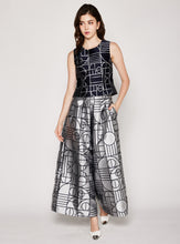 Load image into Gallery viewer, Geometric sleeveless top