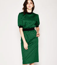 Load image into Gallery viewer, Checked Pencil Skirt