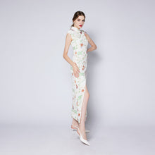 Load image into Gallery viewer, Meng Yao Velvet Maxi Qipao
