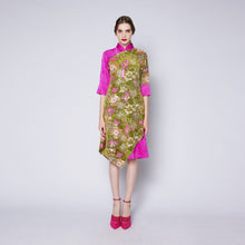 Load image into Gallery viewer, Meng Yao Velvet Dress
