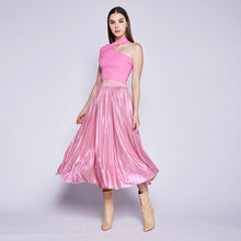 Load image into Gallery viewer, Shinning Pleated Skirt
