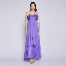 Load image into Gallery viewer, Canse Tube Applique Flower Gown
