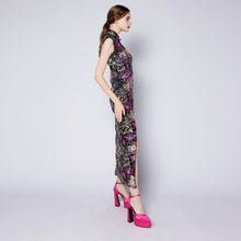 Load image into Gallery viewer, Meng Yao Velvet Maxi Qipao
