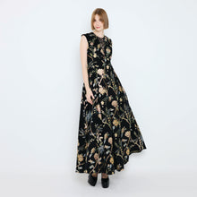 Load image into Gallery viewer, Lirui Jacquard Lace Maxi Dress
