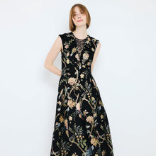Load image into Gallery viewer, Lirui Jacquard Lace Maxi Dress
