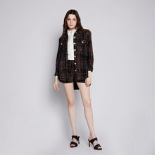 Load image into Gallery viewer, Tweed Oversized Shirt

