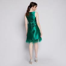 Load image into Gallery viewer, Felicia Feather Dress
