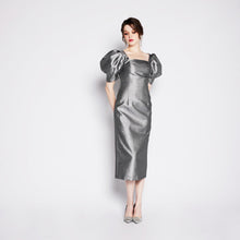 Load image into Gallery viewer, ELEANOR PUFF SLEEVE DRESS
