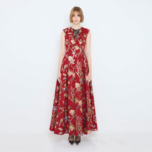 Load image into Gallery viewer, Lirui Jacquard Lace Maxi Dress
