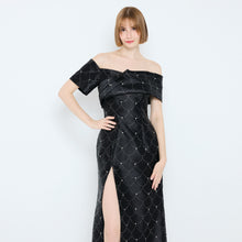 Load image into Gallery viewer, Isley Diamante Gown
