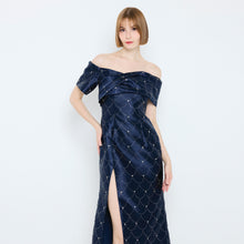 Load image into Gallery viewer, Isley Diamante Gown
