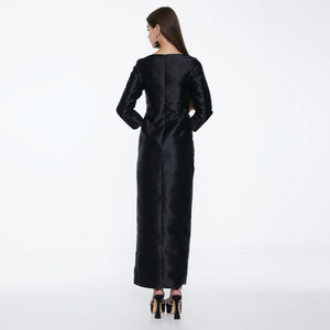 Tijah Pleated Maxi Dress