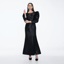 Load image into Gallery viewer, Lifah Feather Maxi Dress
