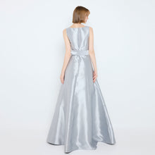 Load image into Gallery viewer, Diamante V-Neck Gown
