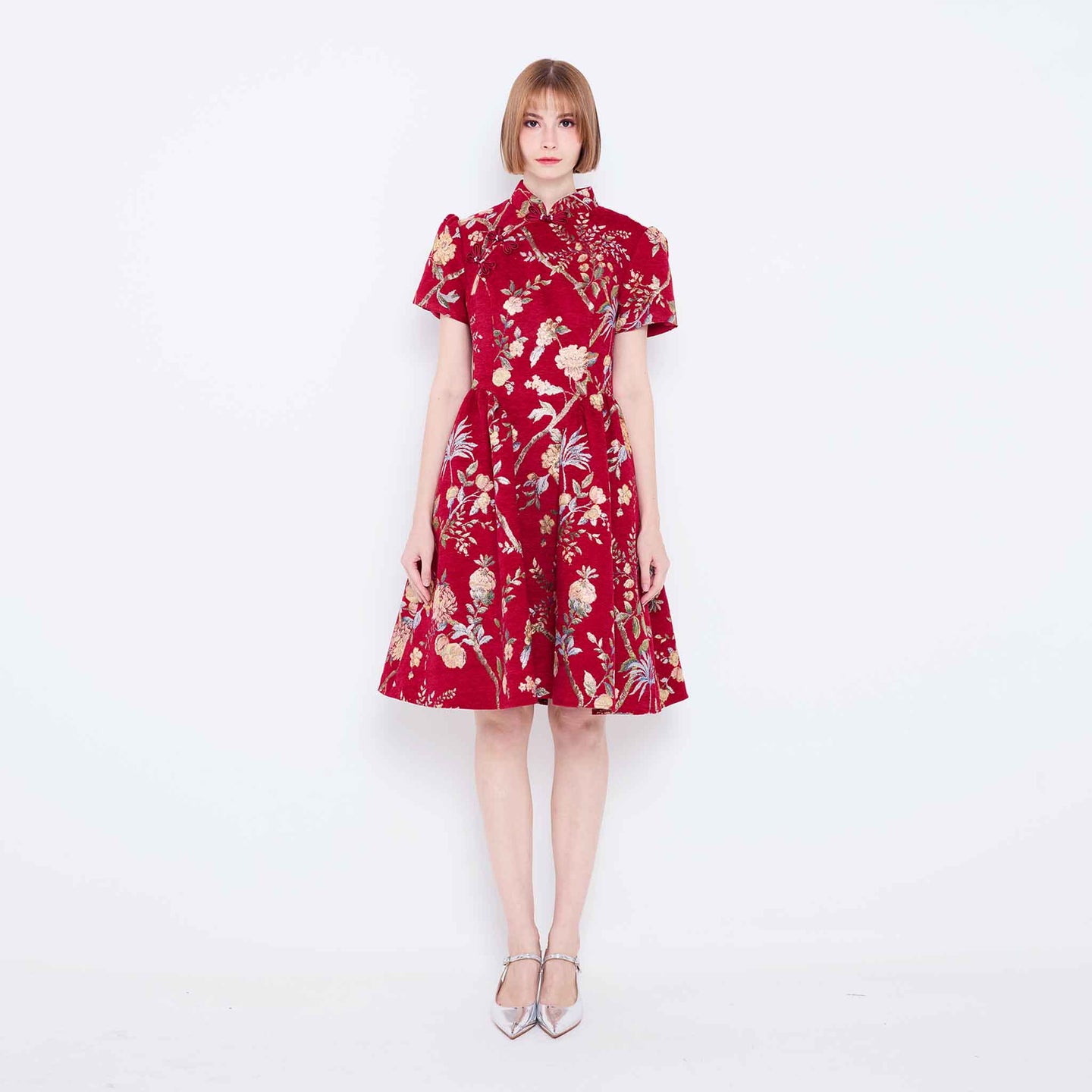 Lirui Jaqquard Qipao Dress