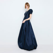 Load image into Gallery viewer, Diamante Round Neck Gown
