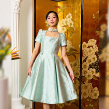 Load image into Gallery viewer, Li Yan Diamante Flare Qipao
