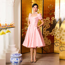 Load image into Gallery viewer, Li Yan Diamante Flare Qipao
