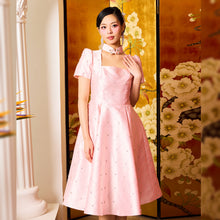 Load image into Gallery viewer, Li Yan Diamante Flare Qipao
