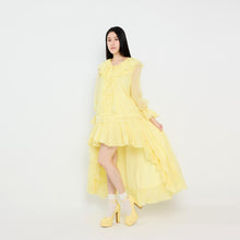 Load image into Gallery viewer, L/SLV RUFFLED TOP
