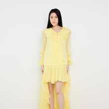 Load image into Gallery viewer, L/SLV RUFFLED TOP
