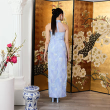 Load image into Gallery viewer, Cai Yun Maxi Dress - With Phoenix Embellishment
