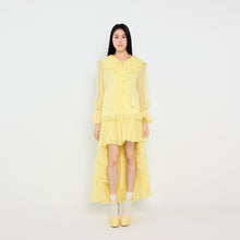 Load image into Gallery viewer, L/SLV RUFFLED TOP
