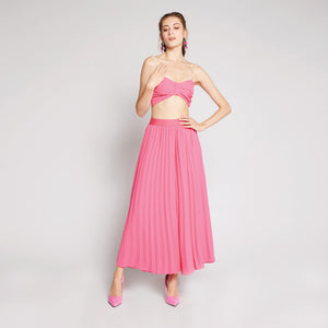 Chiffon Pleated Pants