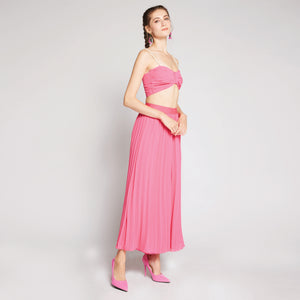 Chiffon Pleated Pants