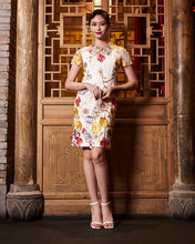 Load image into Gallery viewer, Mei Huā Floral Applique Dress
