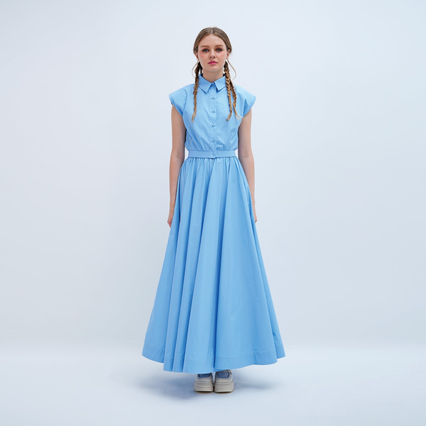 Flare Maxi Skirt