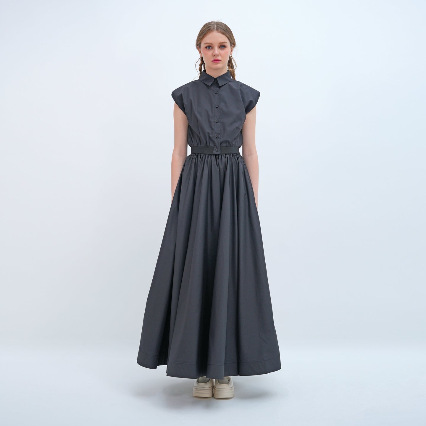 Flare Maxi Skirt