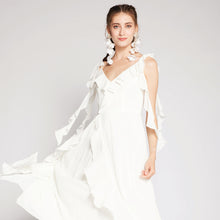 Load image into Gallery viewer, Chiffon Cold-Shoulder Dress
