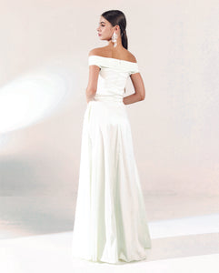 Off-The-Shoulder Gown