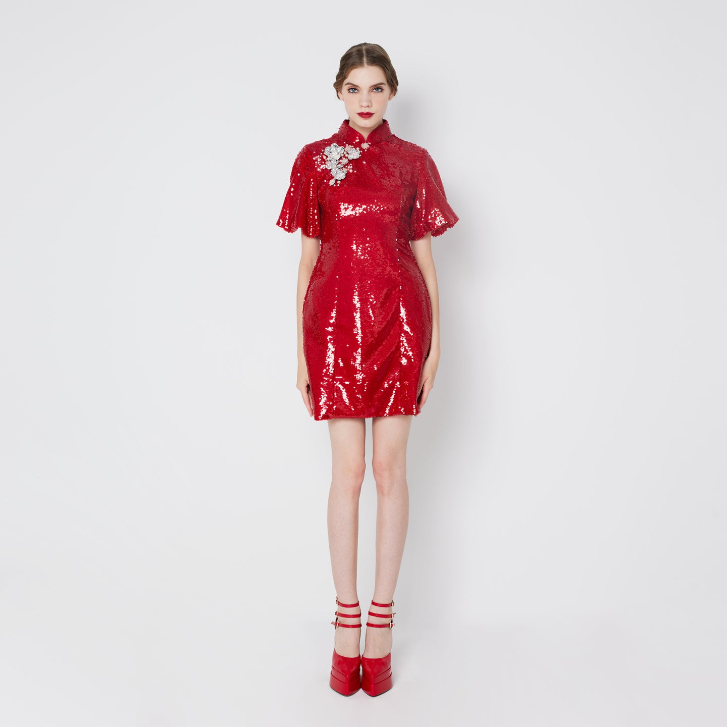Xin Yue Sequin Qipao