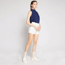 Load image into Gallery viewer, Embroidered Floral Shorts
