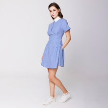 Load image into Gallery viewer, Short Sleeve Shirt Dress
