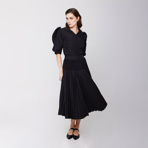 Hand Pleated Skirt