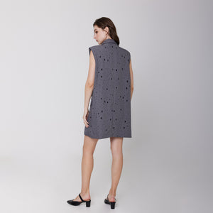 Eyelet Vest Dress