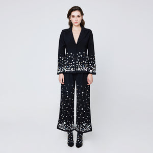 Elen Embellished Suit and Pants Set