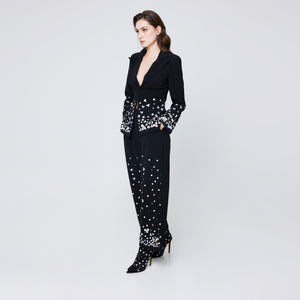 Elen Embellished Suit and Pants Set