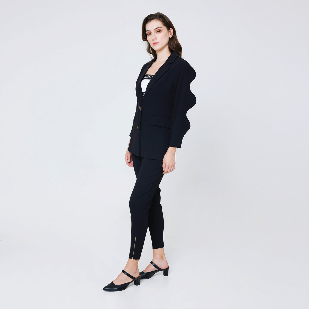 Scallop Sleeves Jacket – Maglifestyle