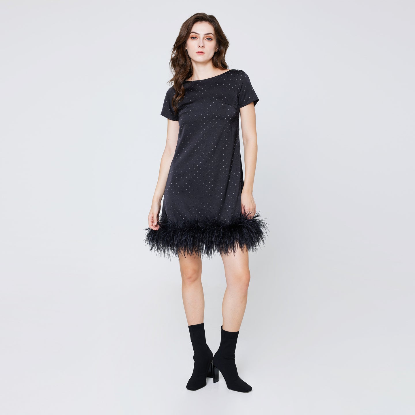 Cora Feather Dress