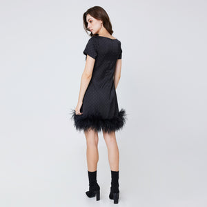 Cora Feather Dress