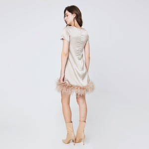 Cora Feather Dress